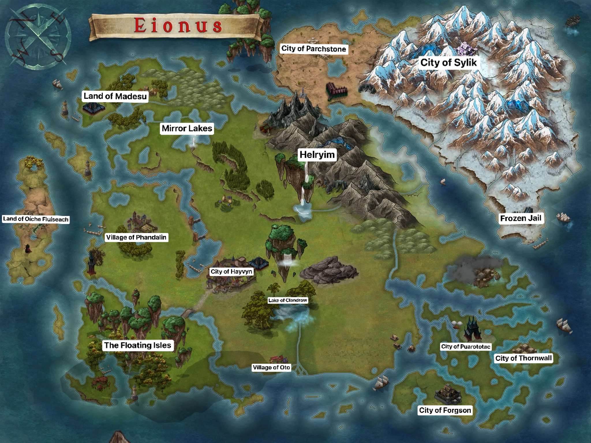 Map of Eionus